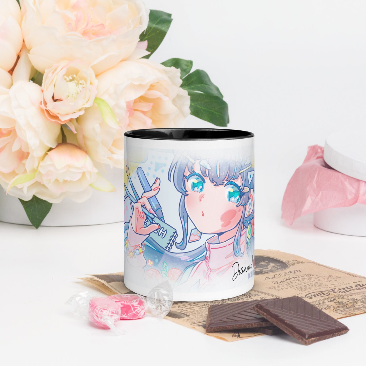 Diamond Painting Tasse 1