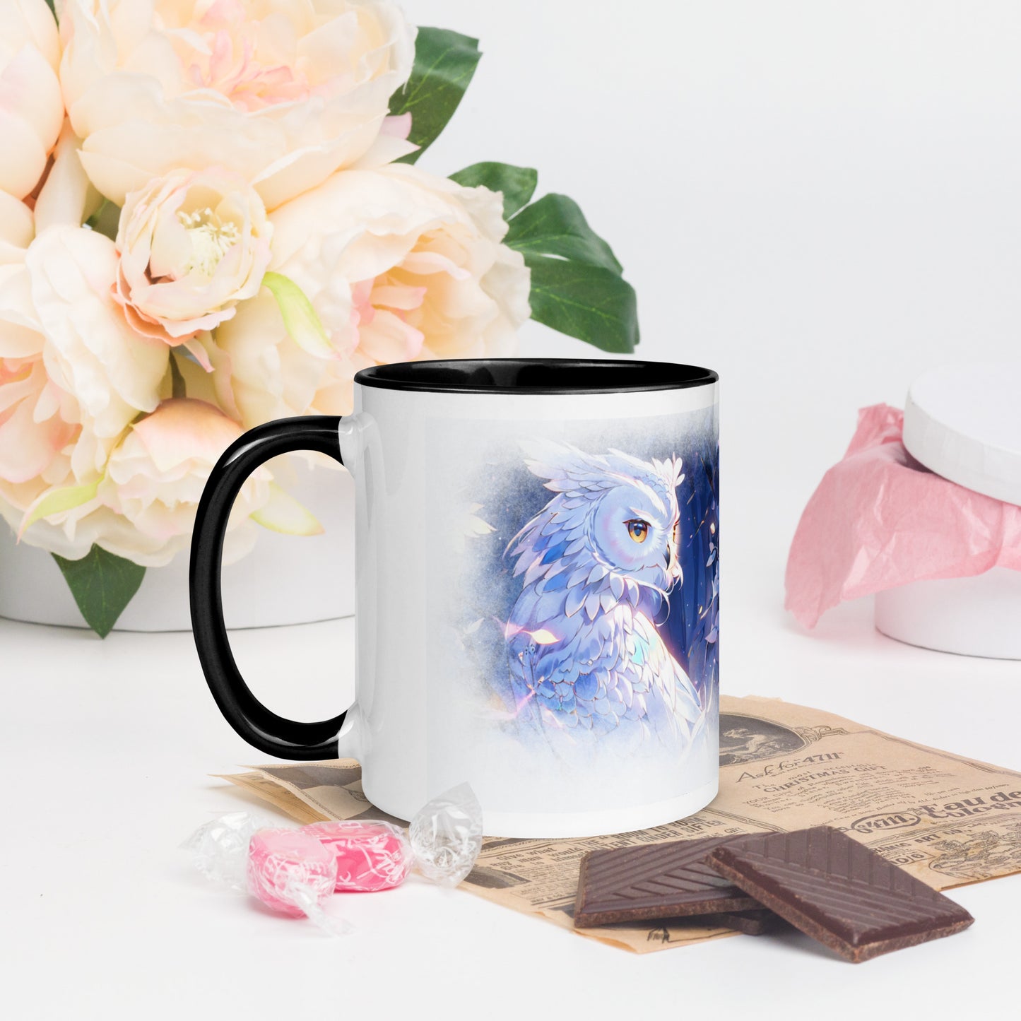 Diamond Painting Tasse 3 Eule