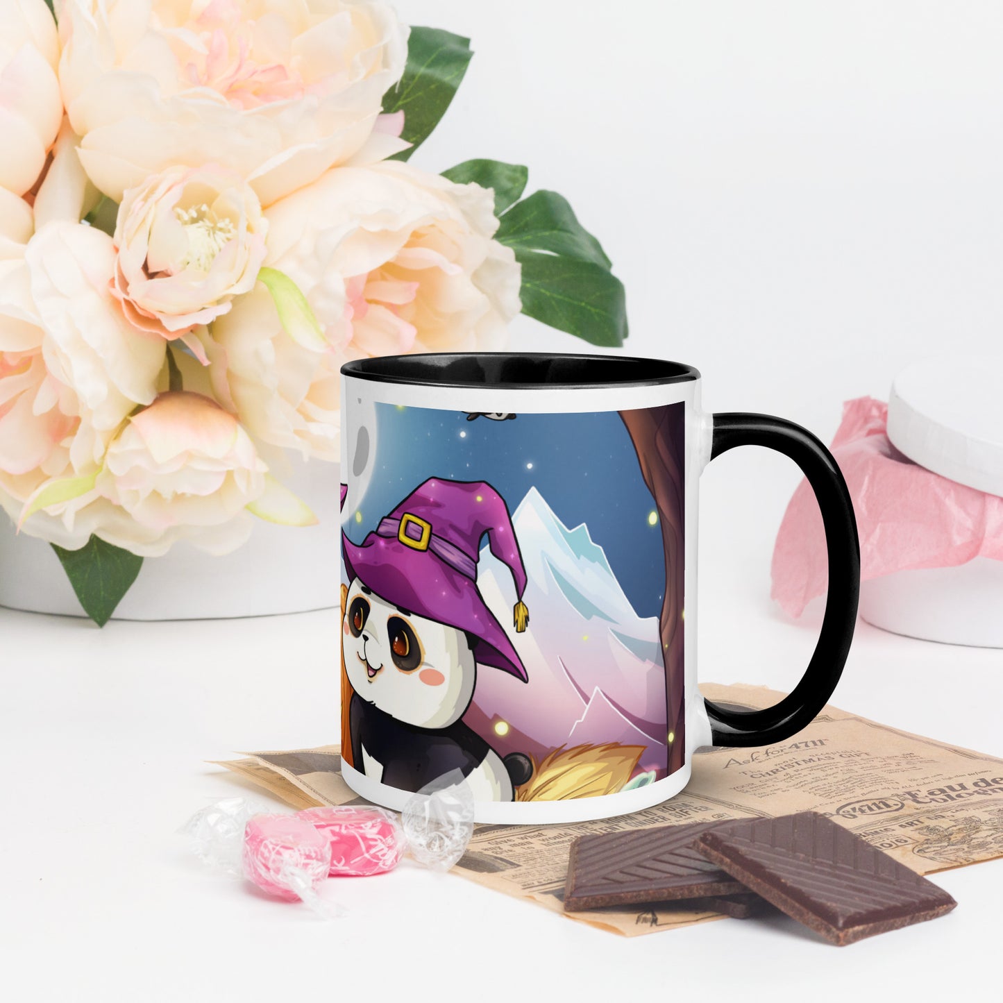 Tasse mit farbiger Innenseite