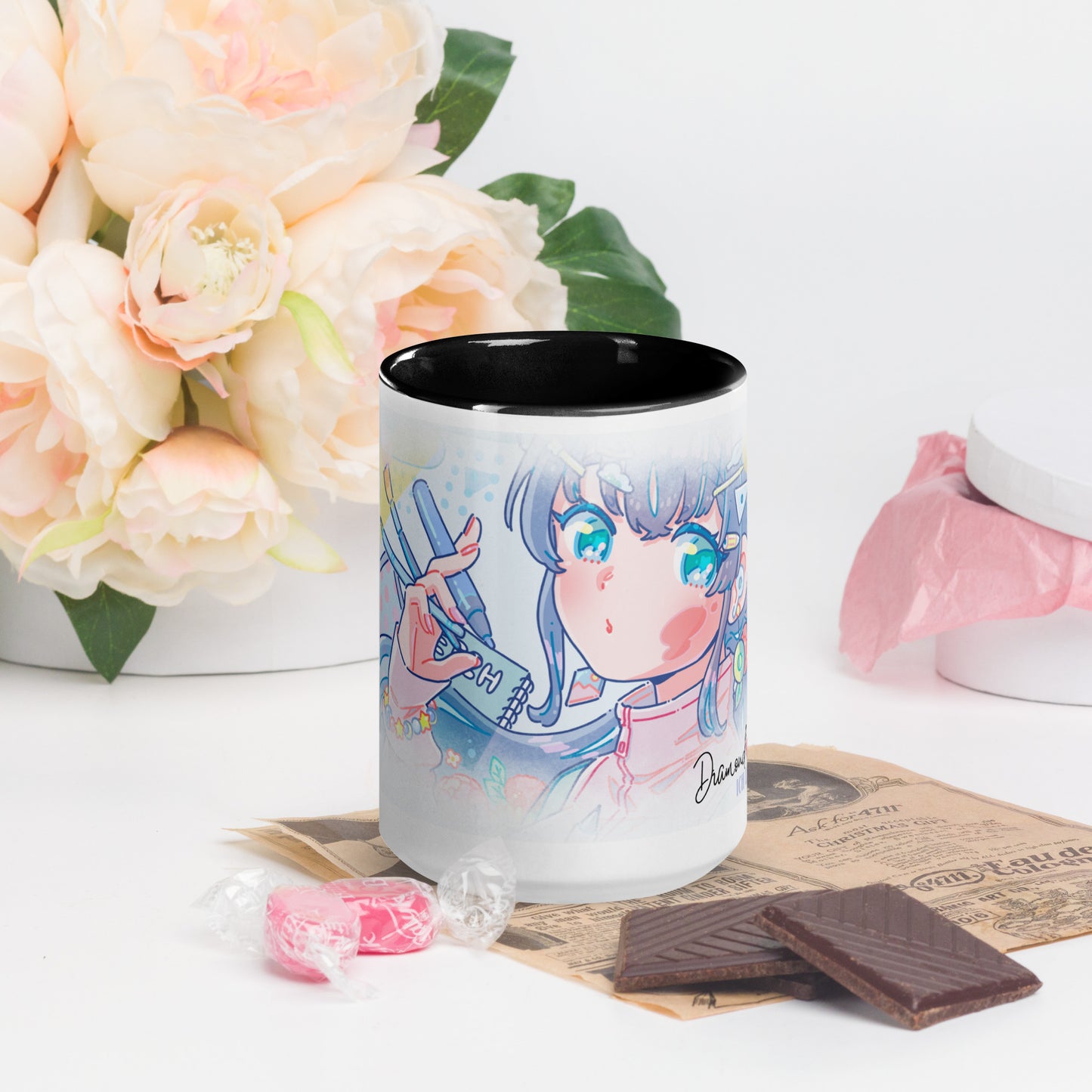 Diamond Painting Tasse 1