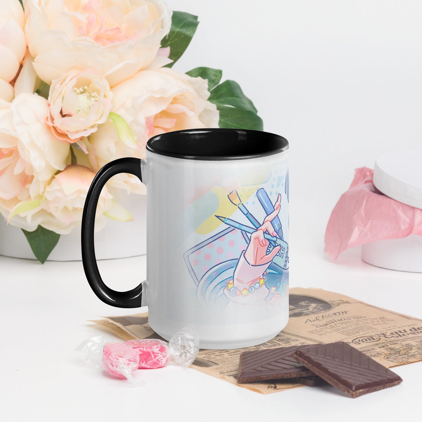 Diamond Painting Tasse 1