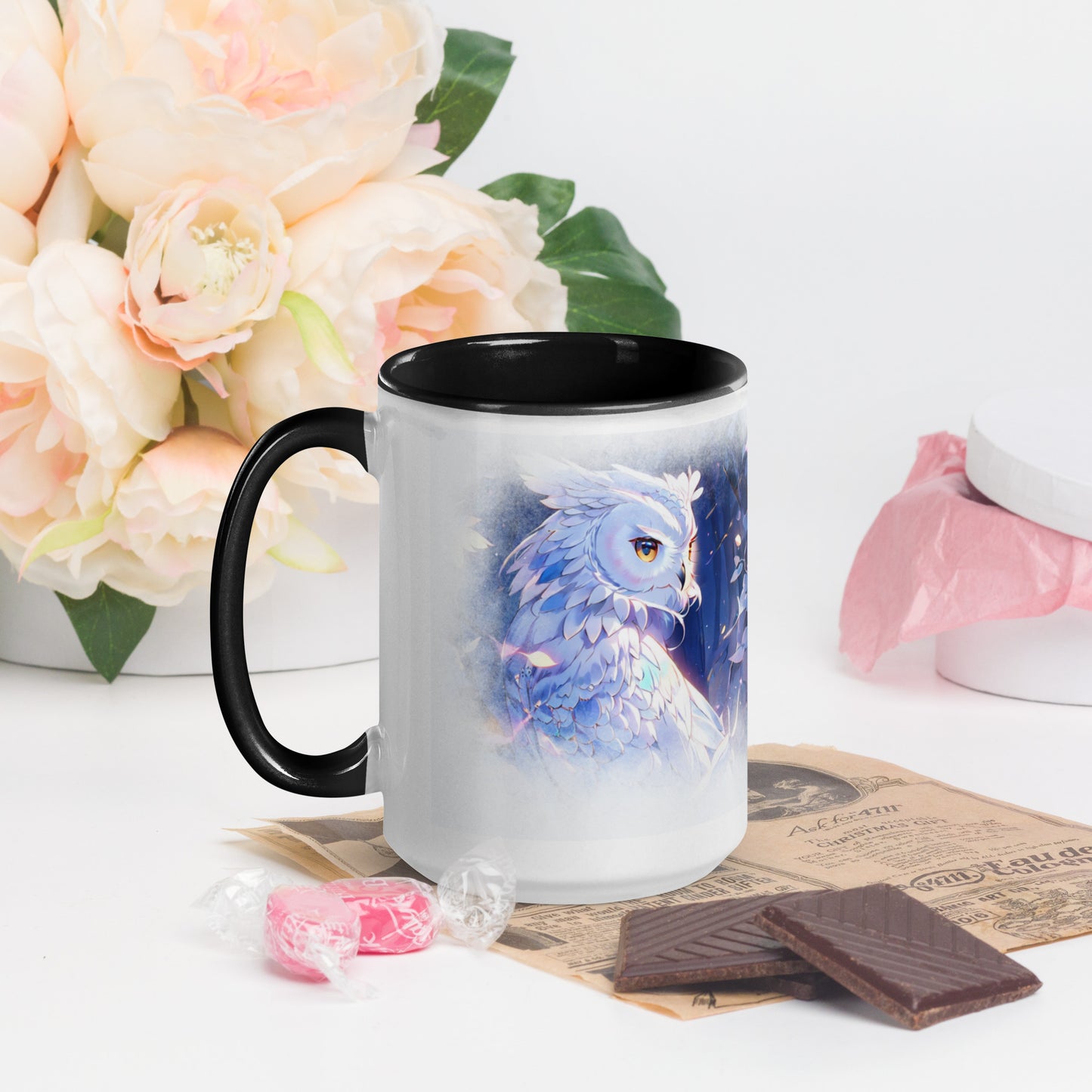 Diamond Painting Tasse 3 Eule