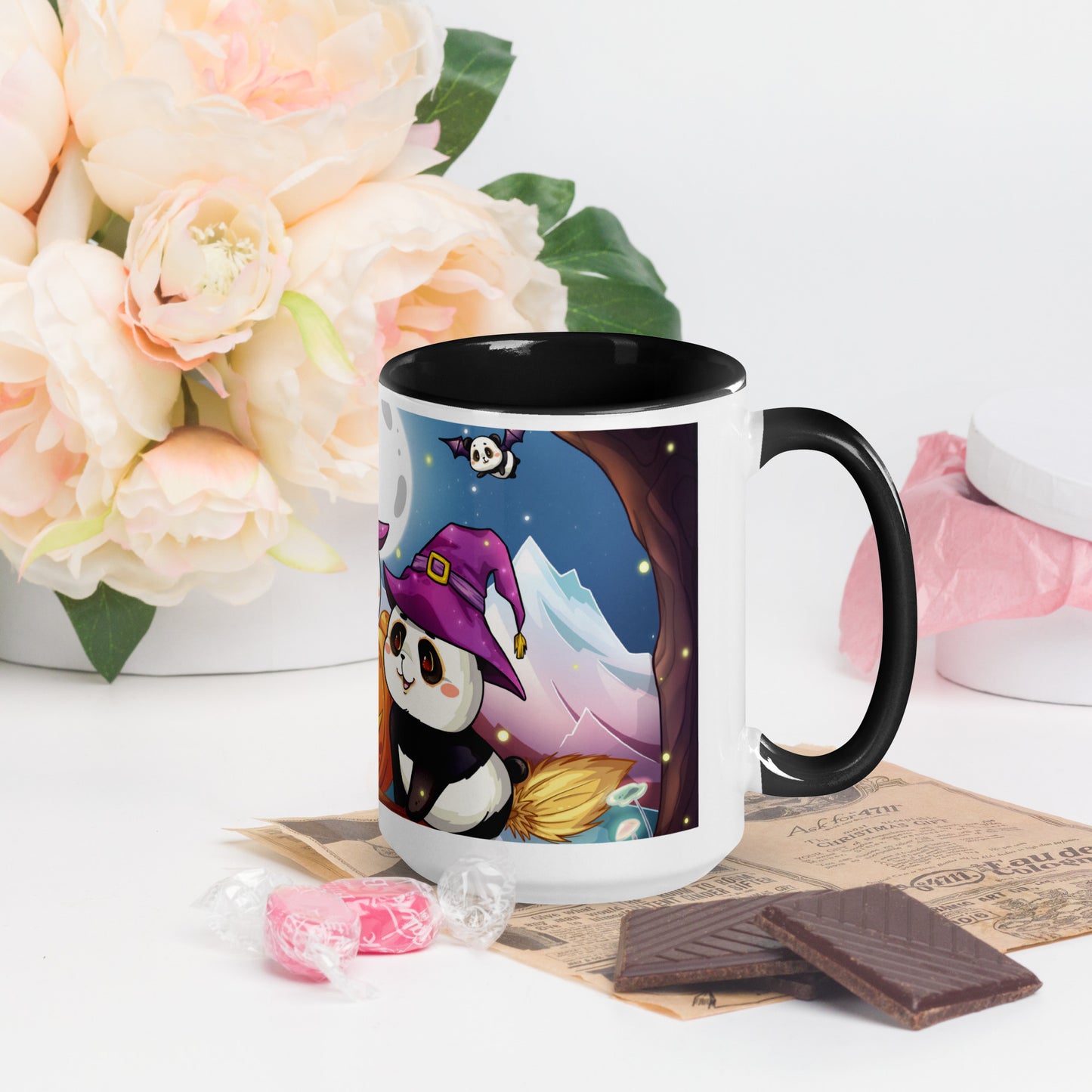 Tasse mit farbiger Innenseite