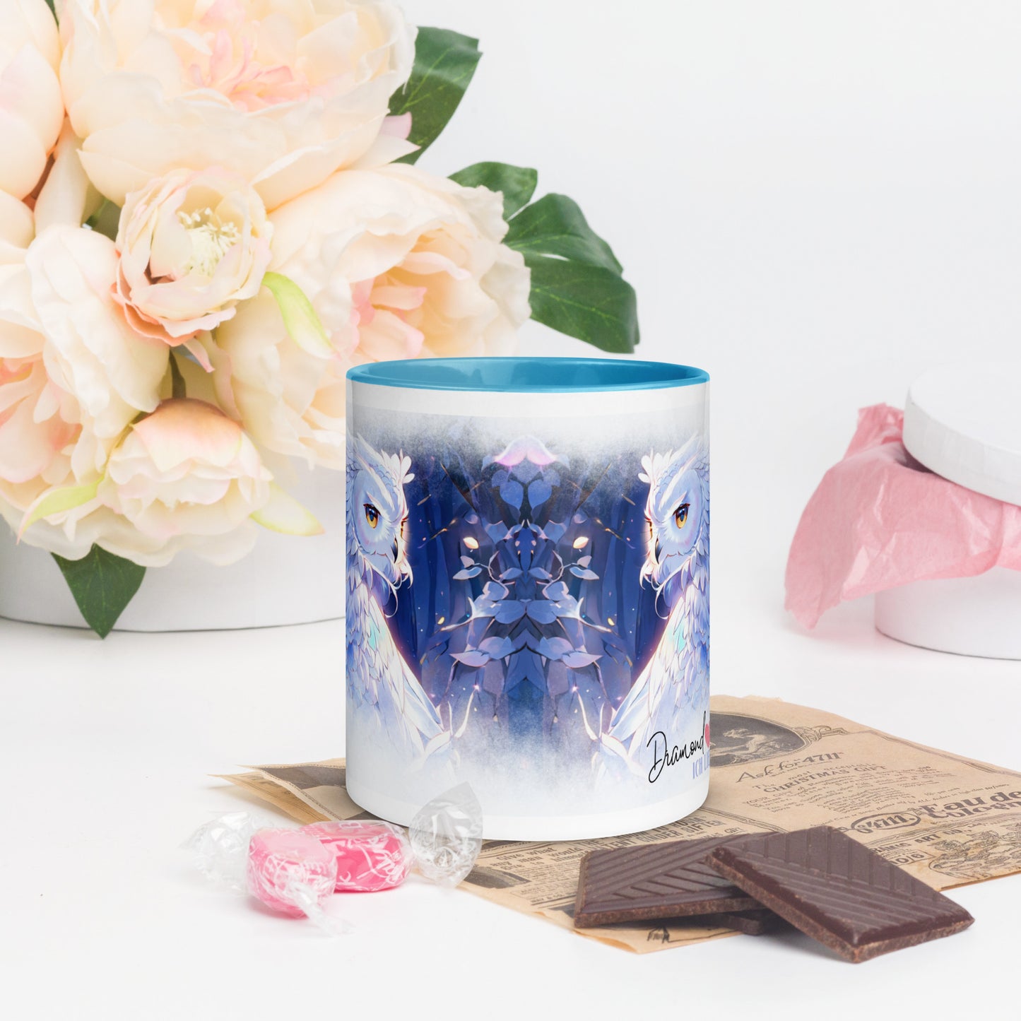 Diamond Painting Tasse 3 Eule