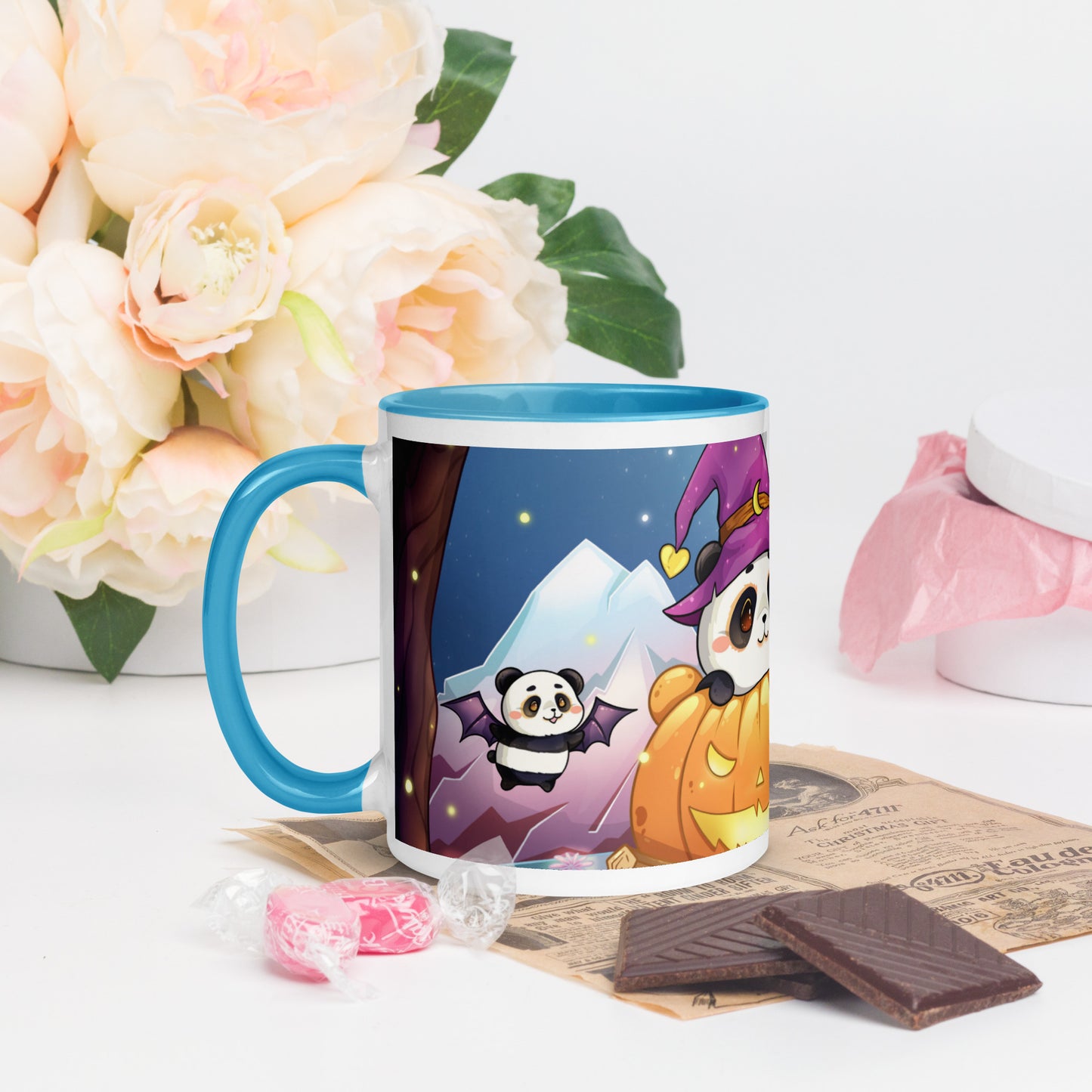 Tasse mit farbiger Innenseite