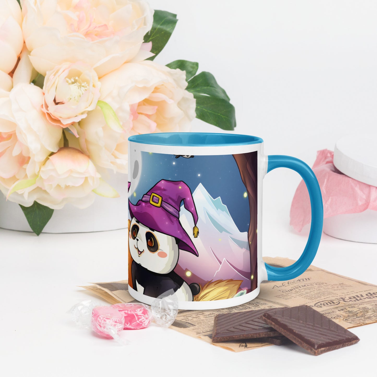 Tasse mit farbiger Innenseite