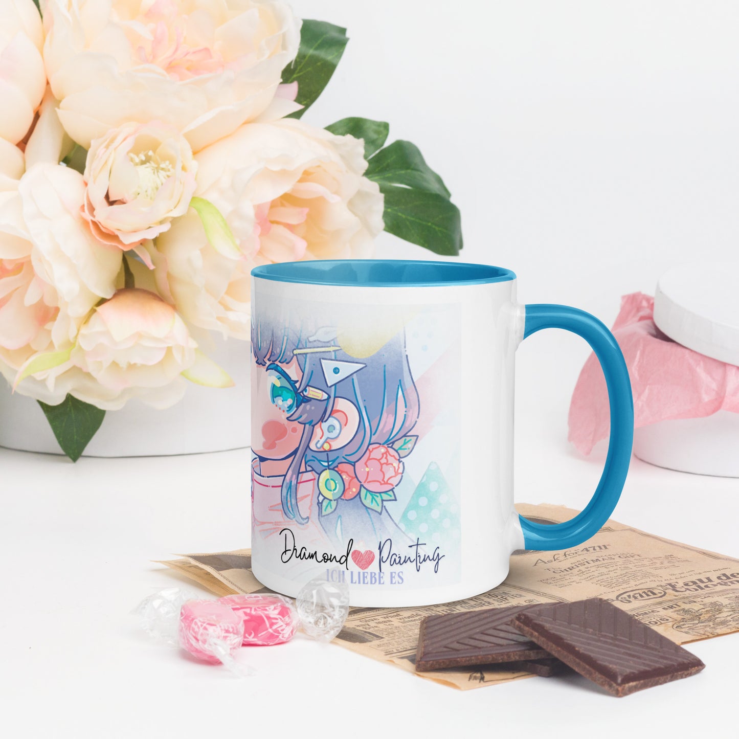 Diamond Painting Tasse 1