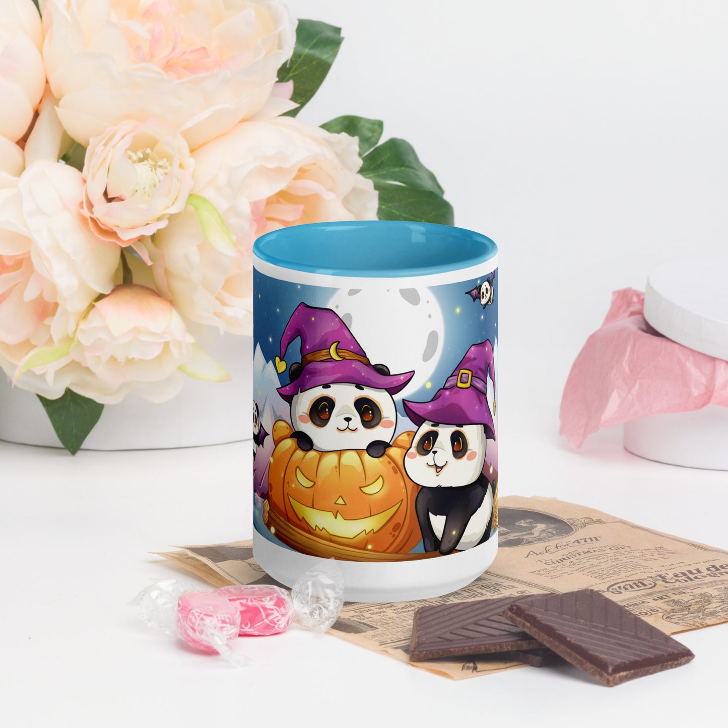 Tasse mit farbiger Innenseite