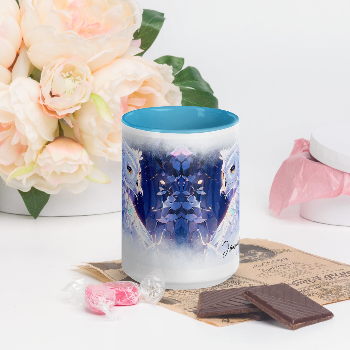 Diamond Painting Tasse 3 Eule