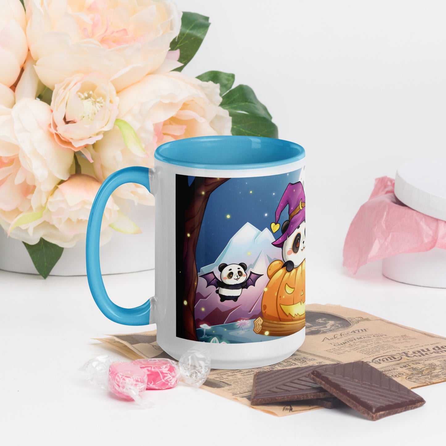 Tasse mit farbiger Innenseite