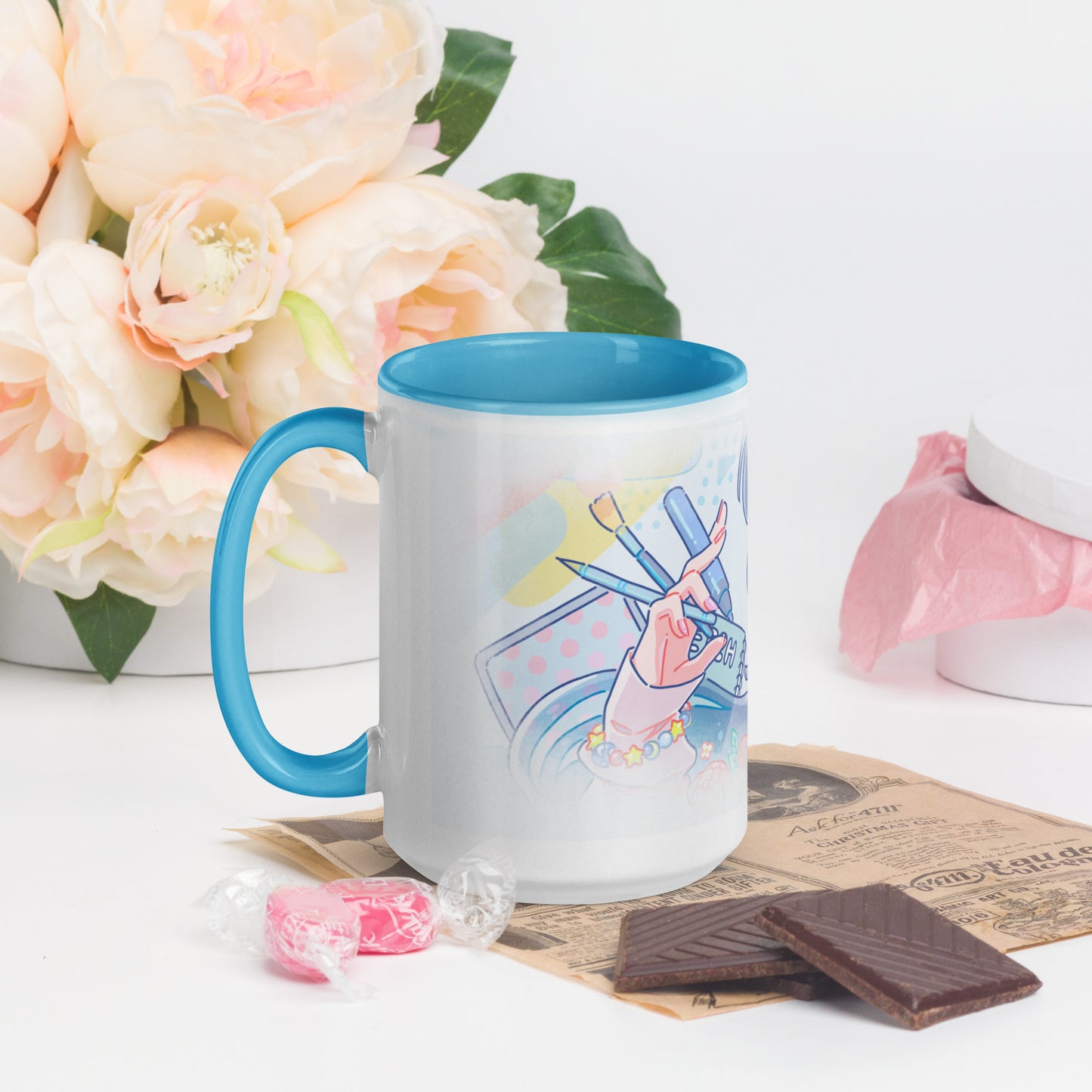 Diamond Painting Tasse 1