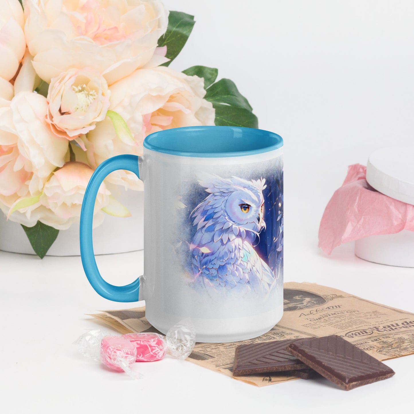 Diamond Painting Tasse 3 Eule