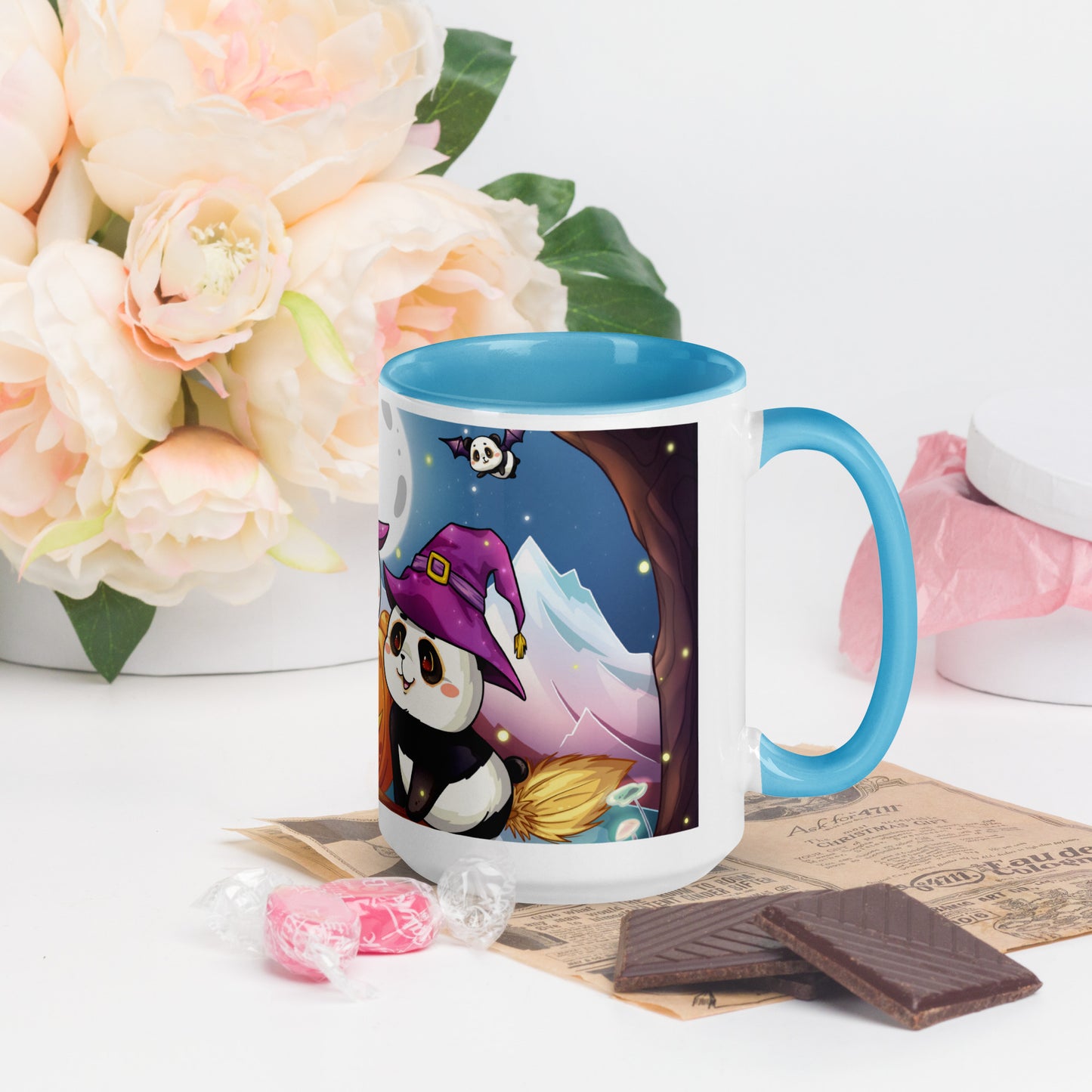 Tasse mit farbiger Innenseite