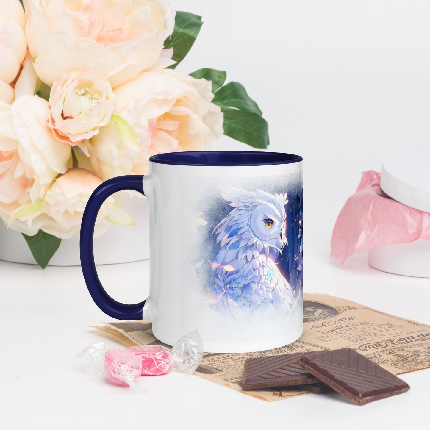 Diamond Painting Tasse 3 Eule