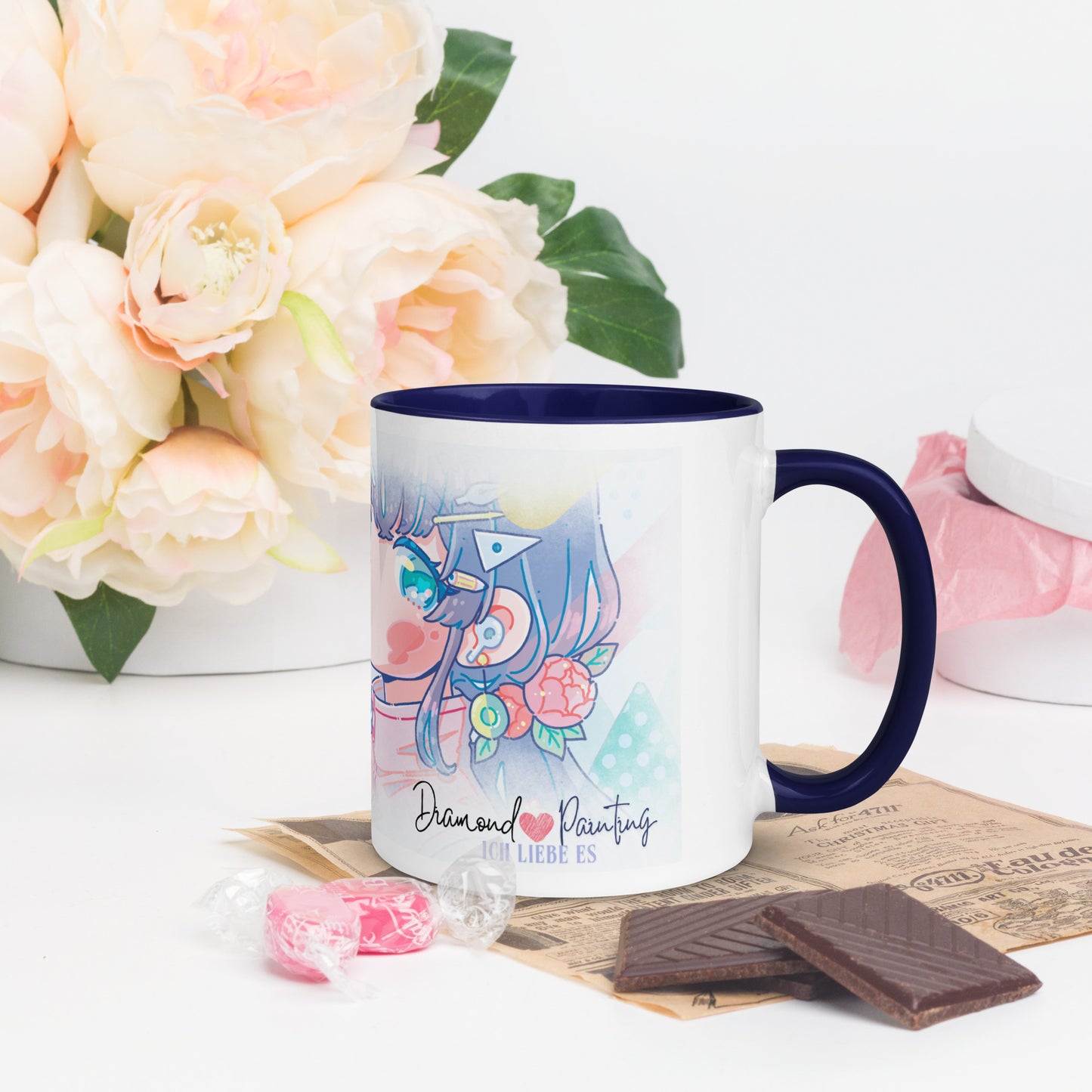 Diamond Painting Tasse 1