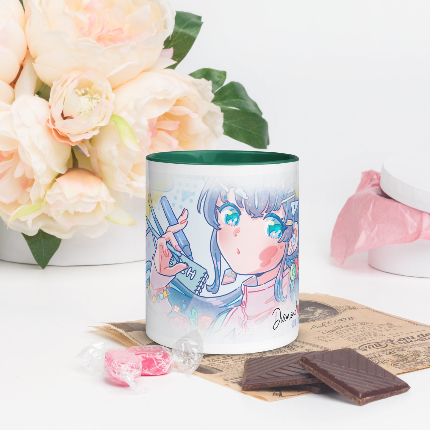 Diamond Painting Tasse 1