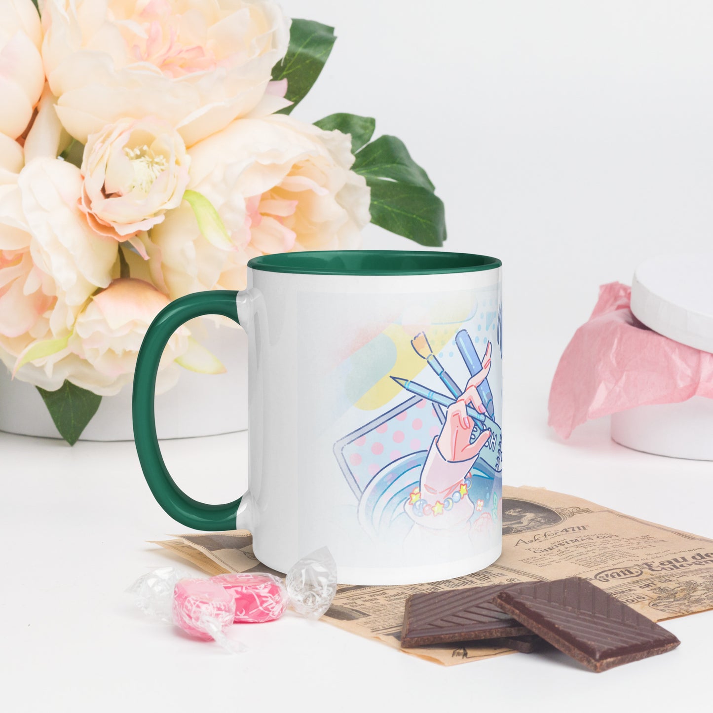 Diamond Painting Tasse 1