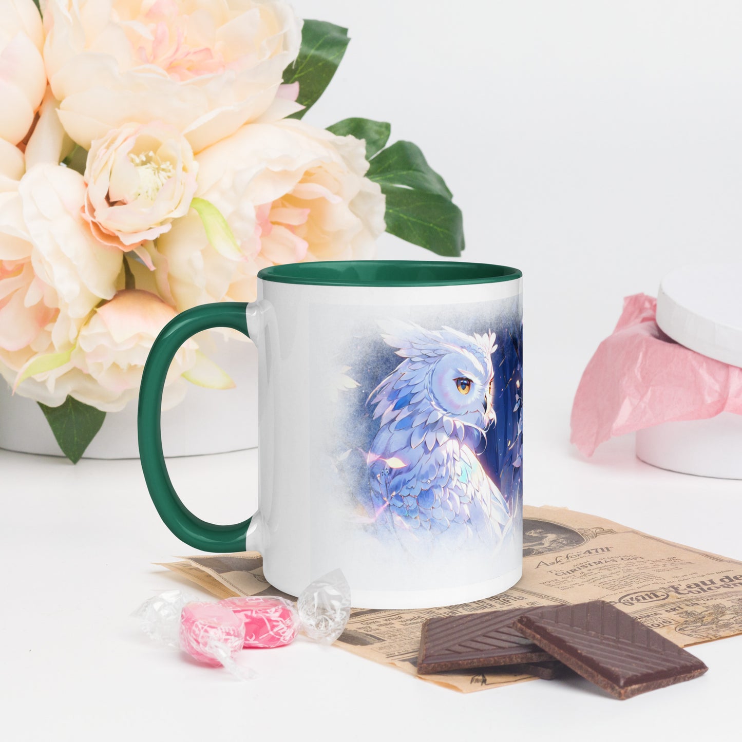 Diamond Painting Tasse 3 Eule