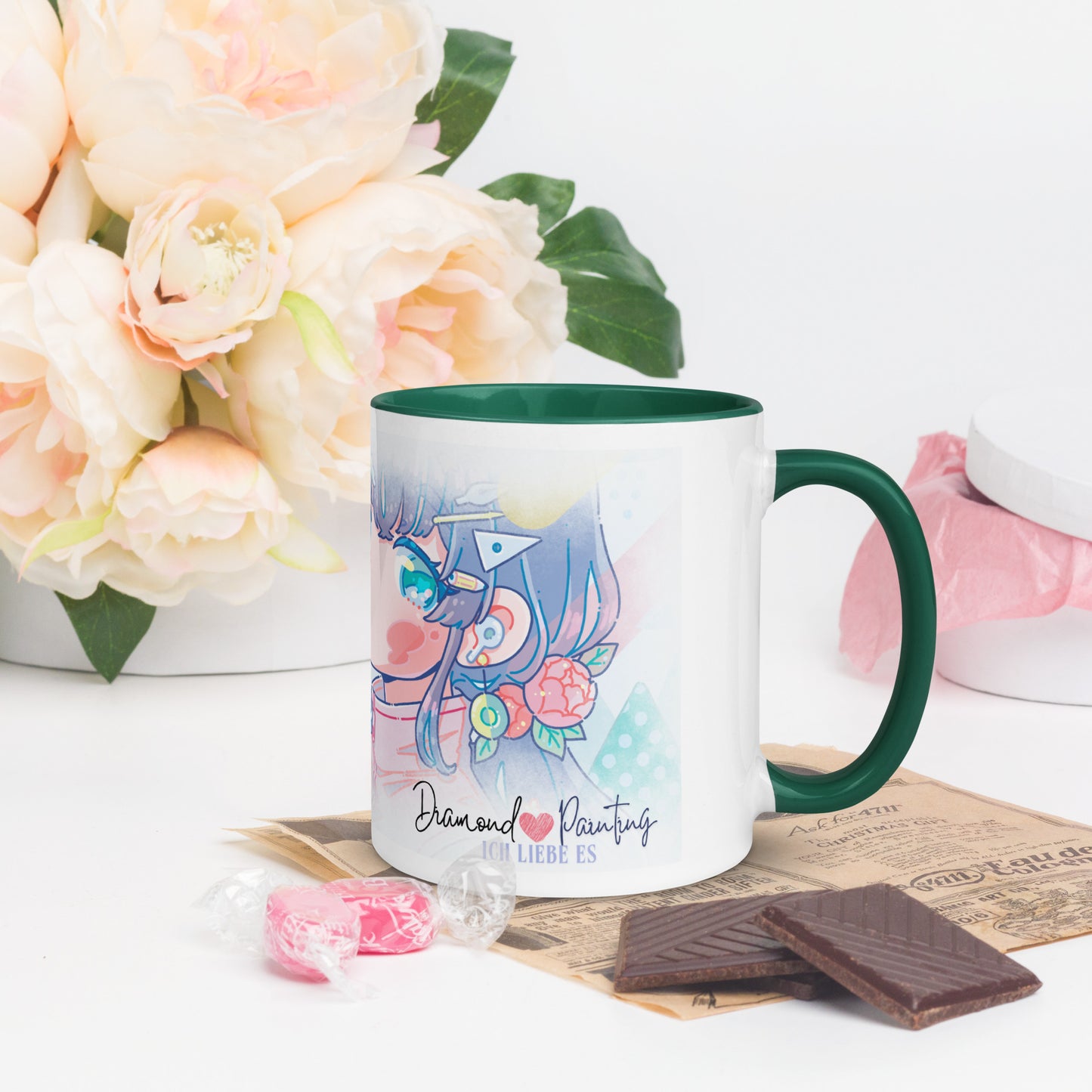 Diamond Painting Tasse 1