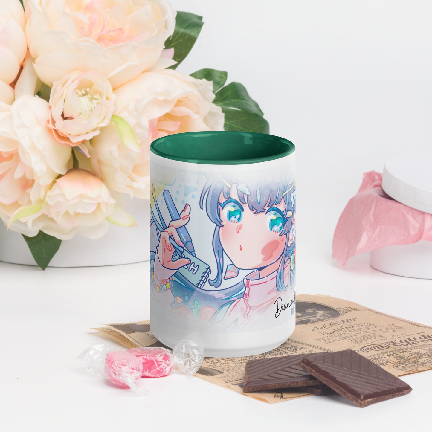 Diamond Painting Tasse 1