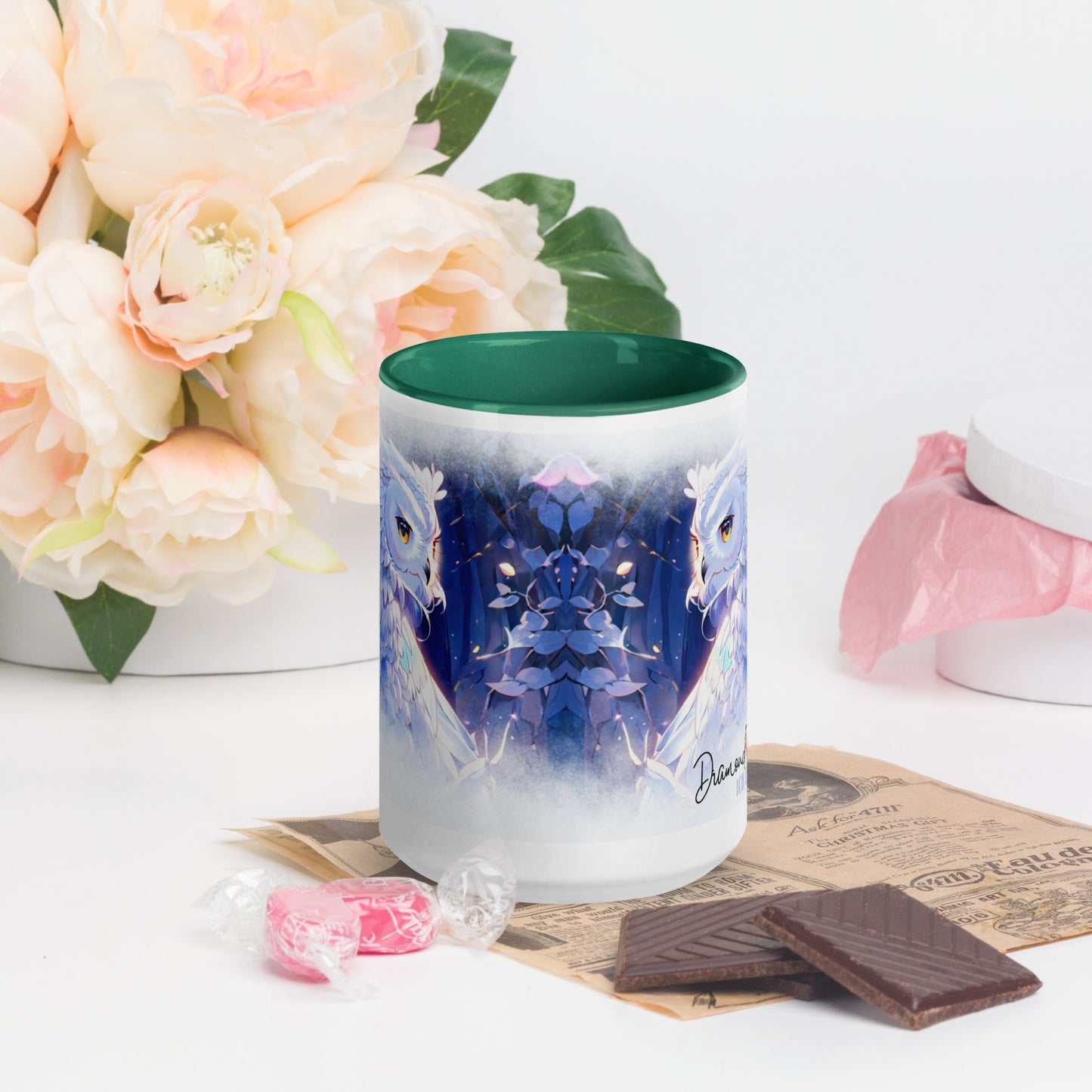 Diamond Painting Tasse 3 Eule