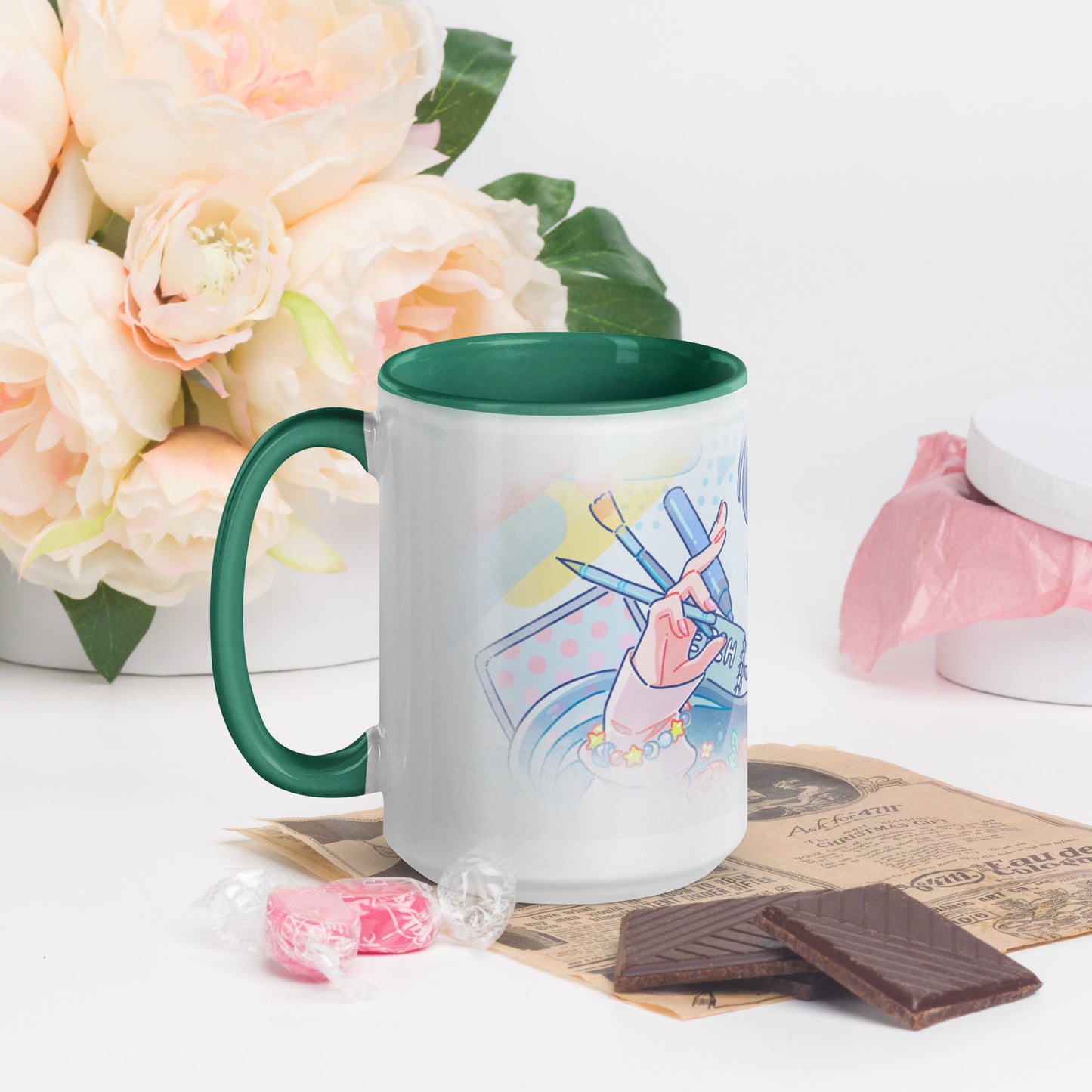 Diamond Painting Tasse 1