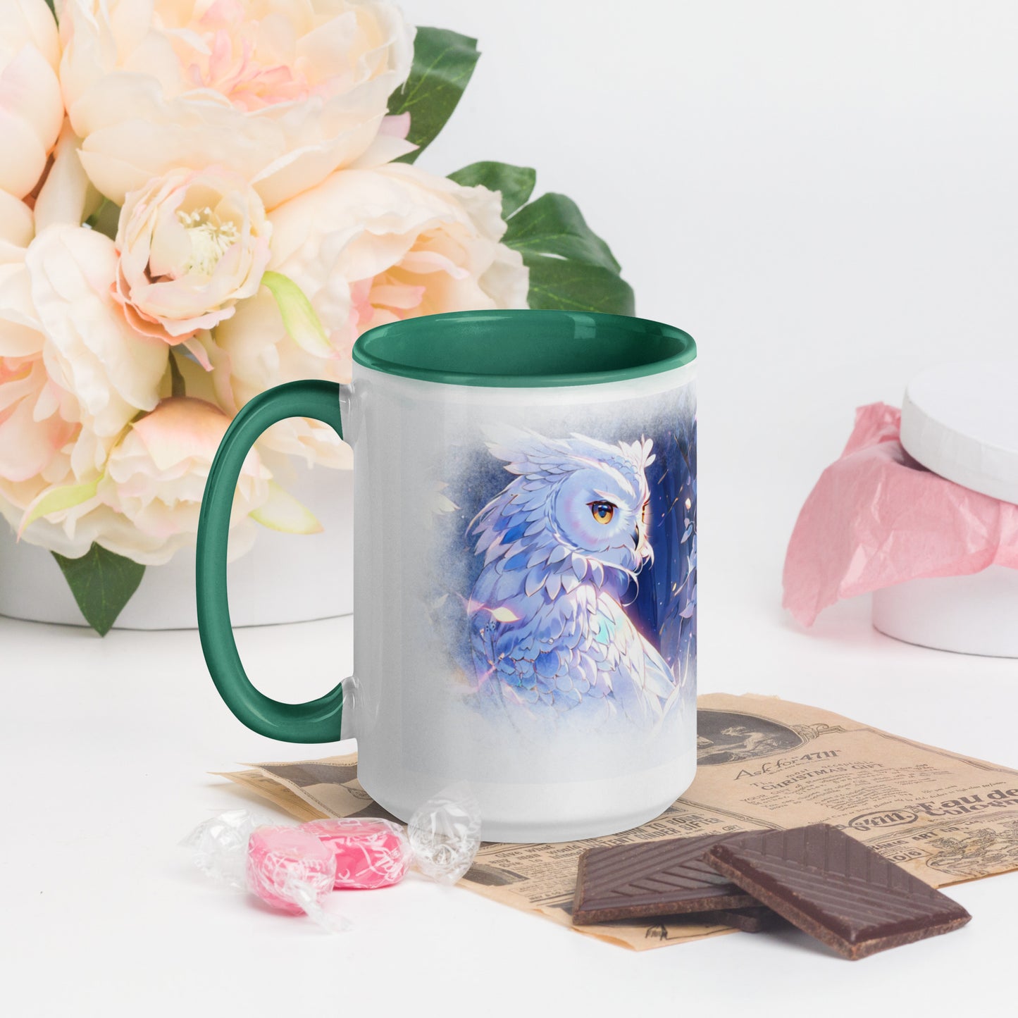 Diamond Painting Tasse 3 Eule