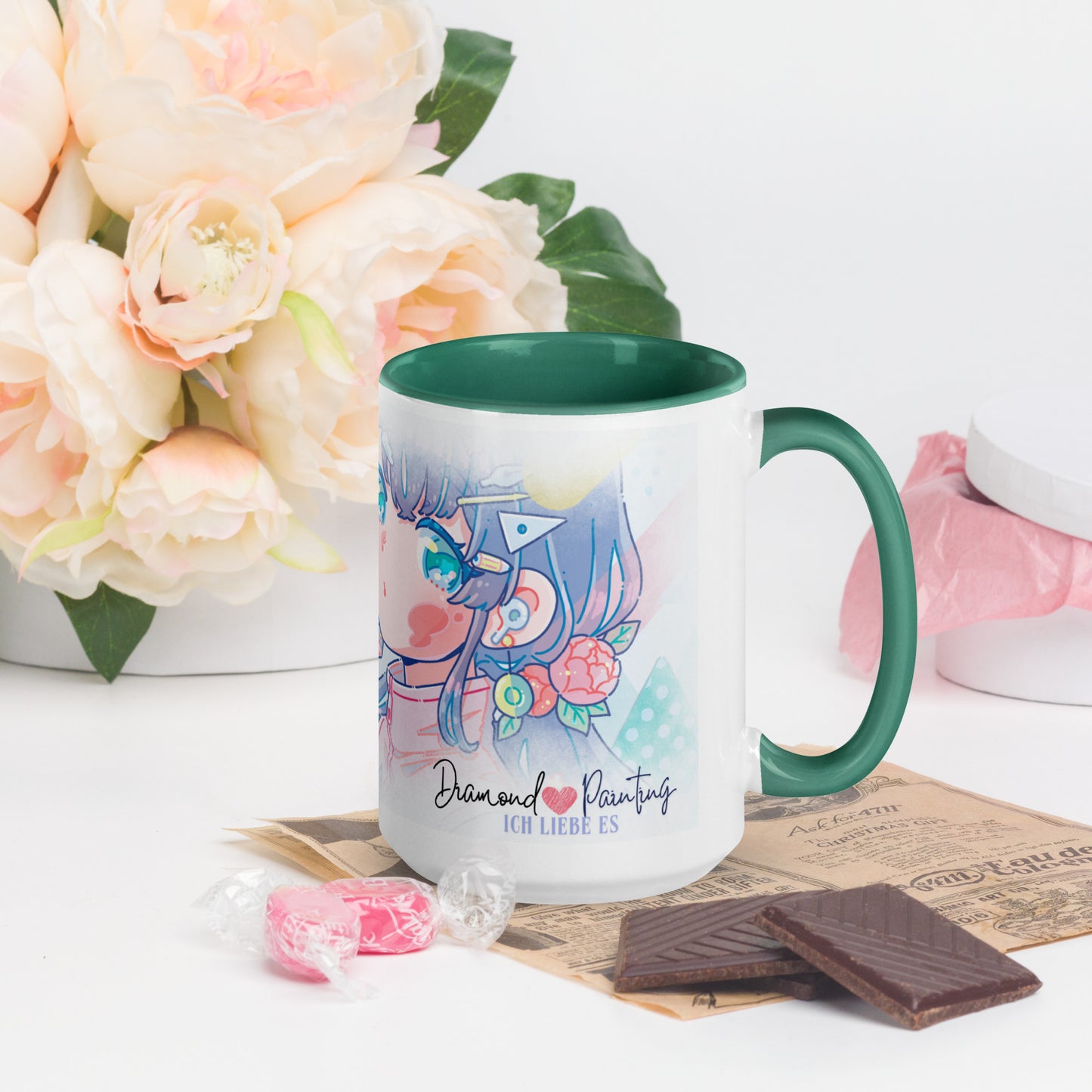 Diamond Painting Tasse 1