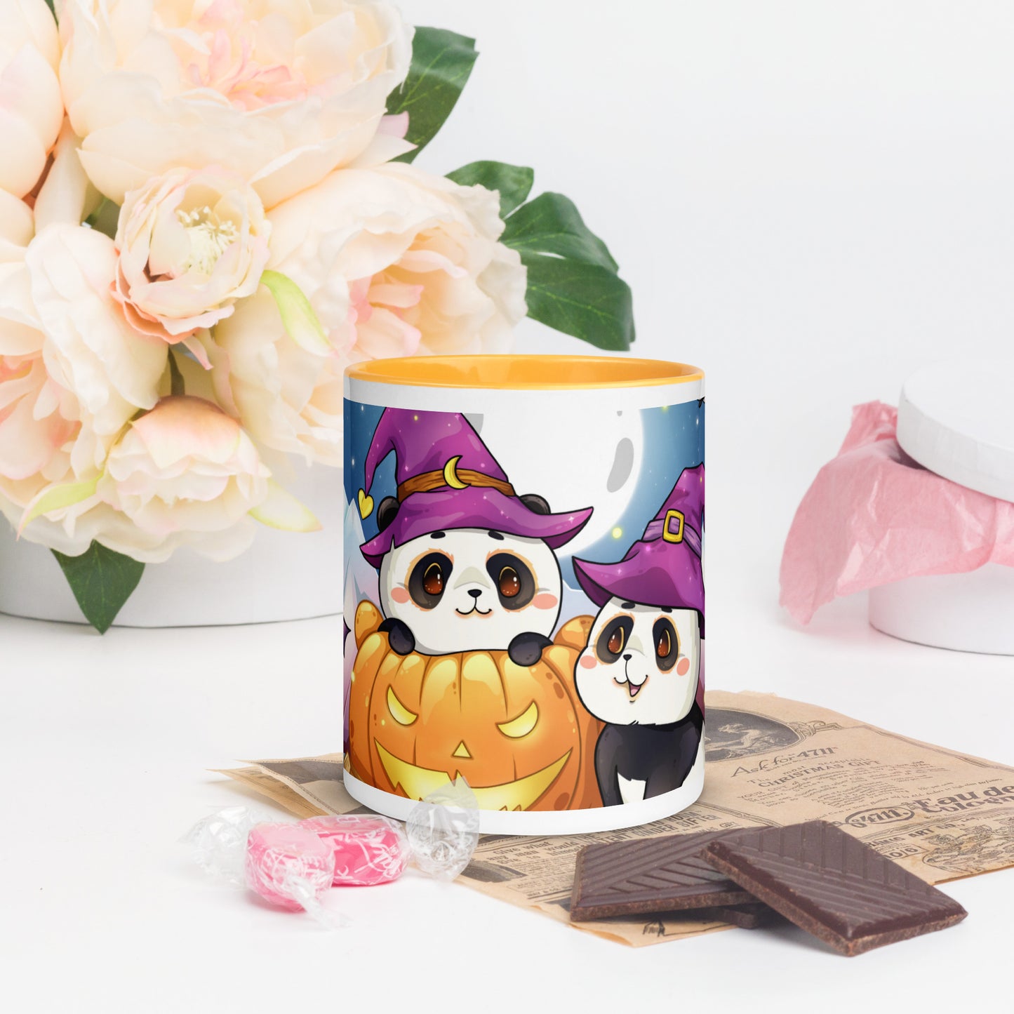 Tasse mit farbiger Innenseite