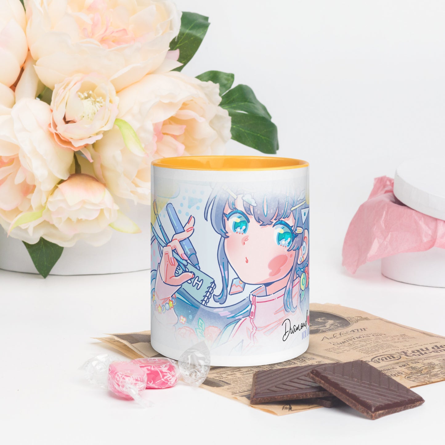 Diamond Painting Tasse 1