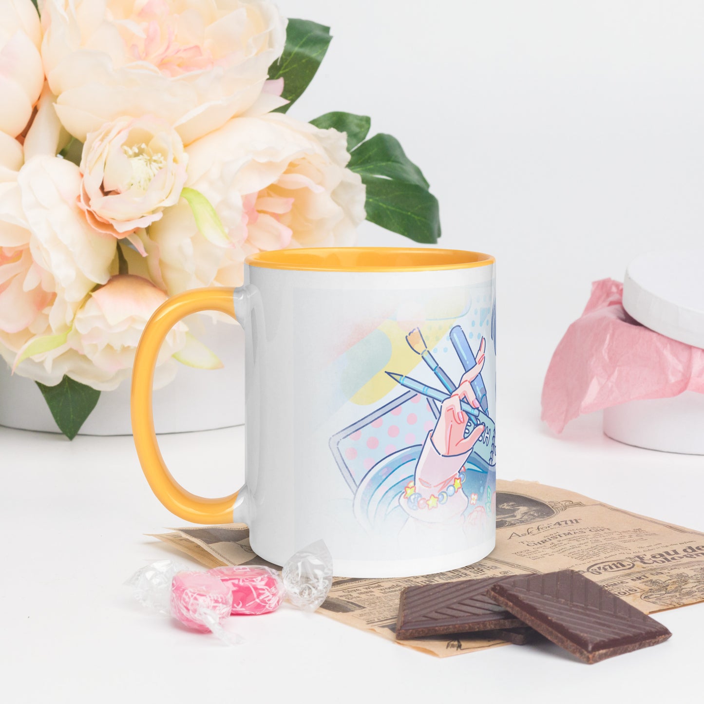 Diamond Painting Tasse 1