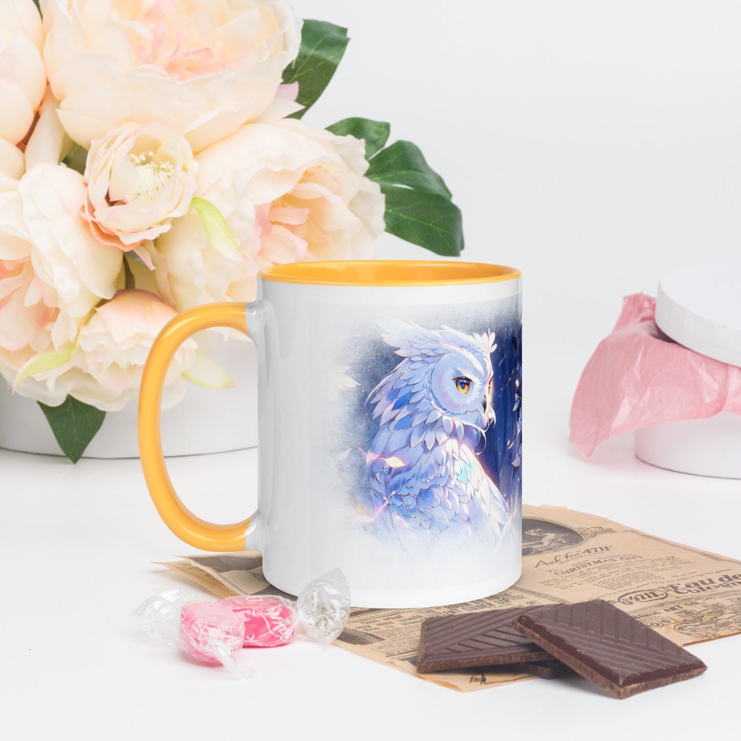 Diamond Painting Tasse 3 Eule
