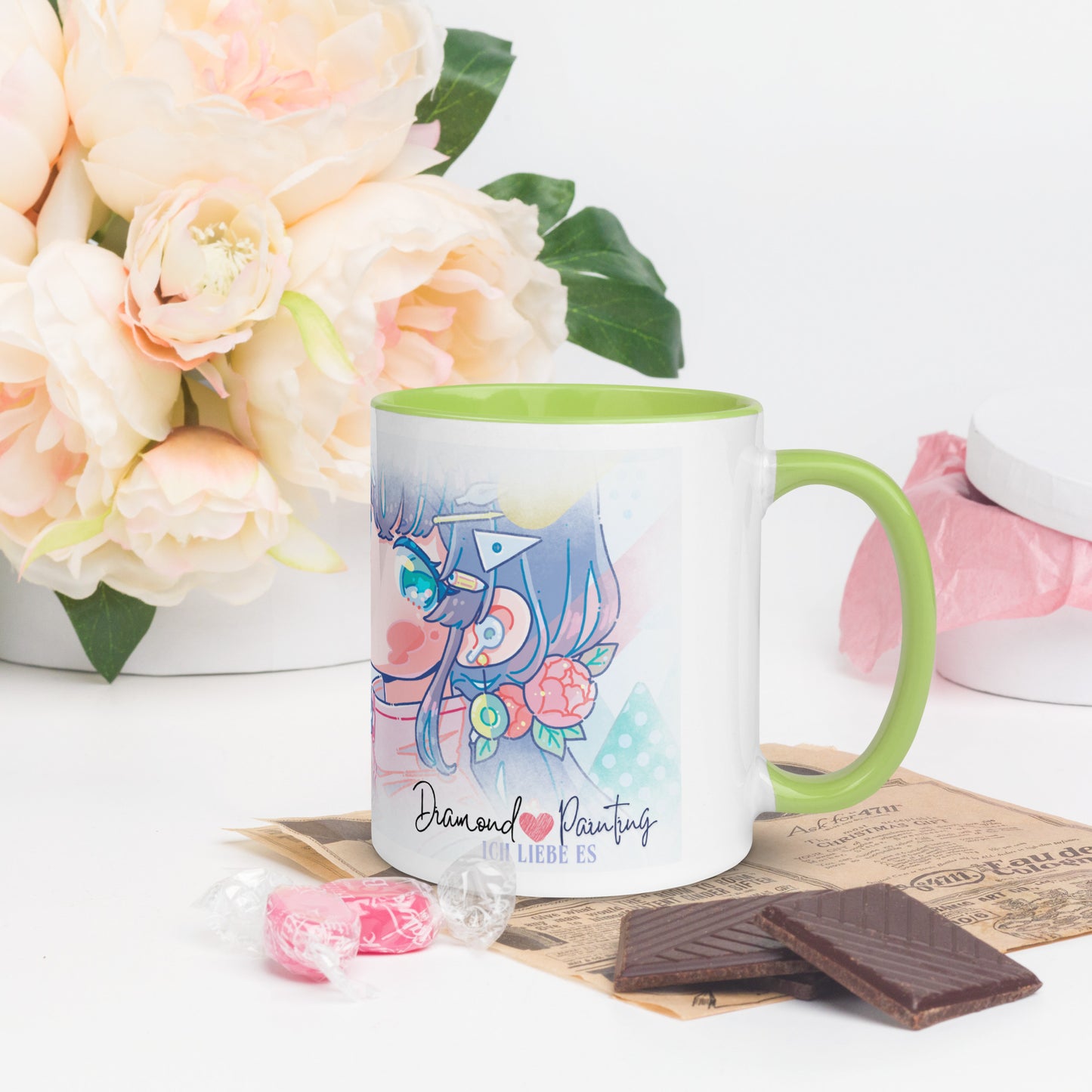 Diamond Painting Tasse 1