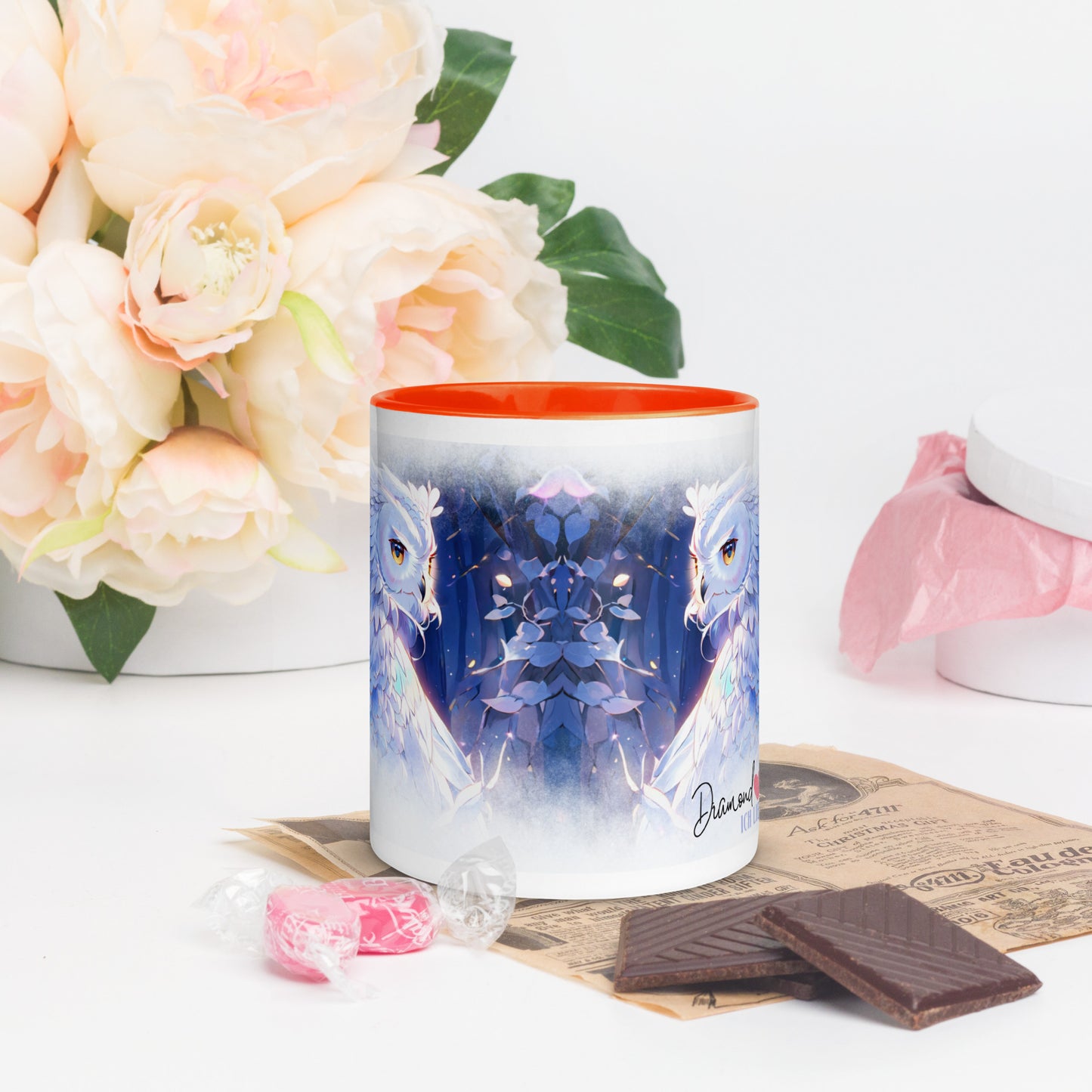 Diamond Painting Tasse 3 Eule