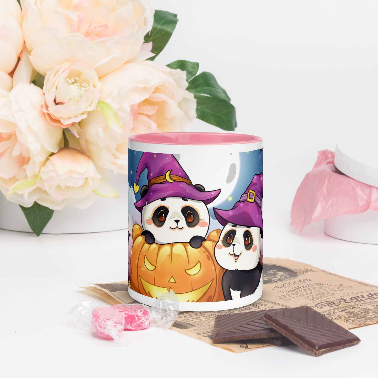 Tasse mit farbiger Innenseite