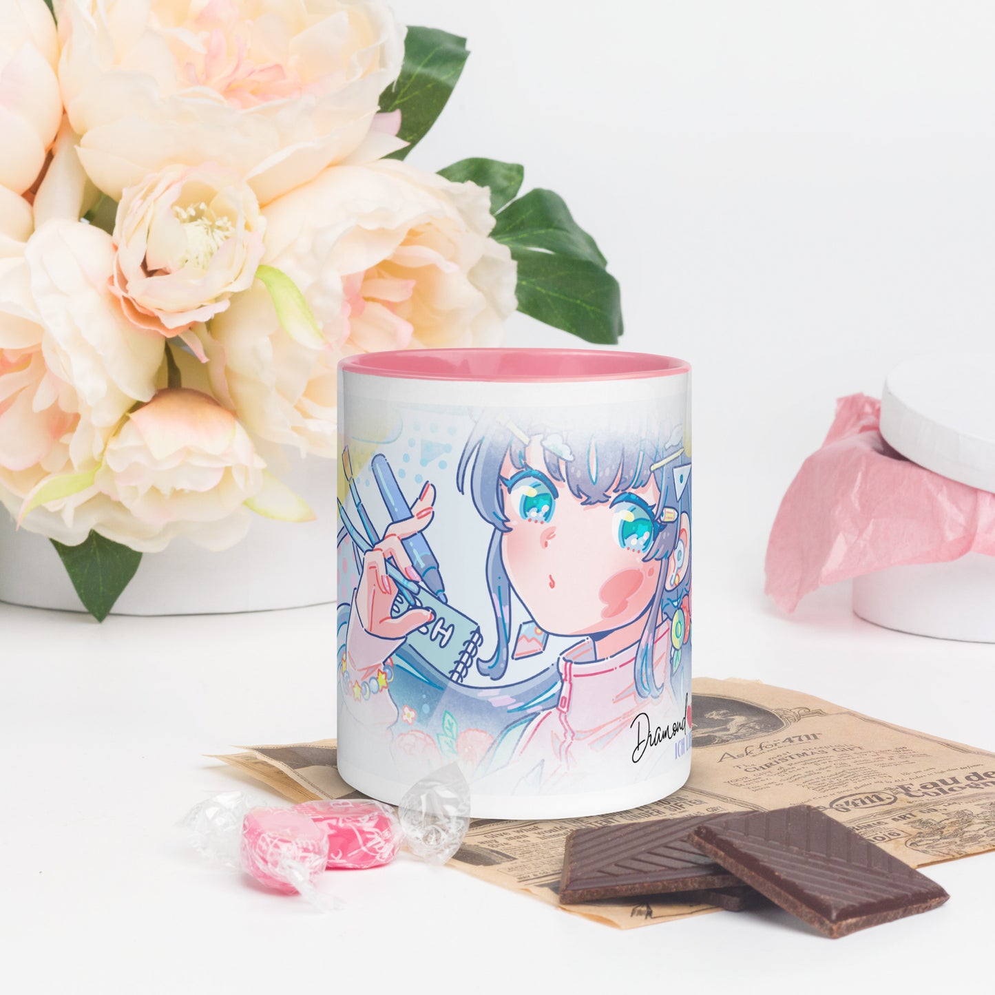 Diamond Painting Tasse 1