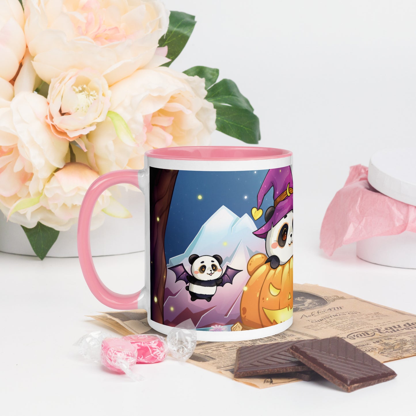 Tasse mit farbiger Innenseite