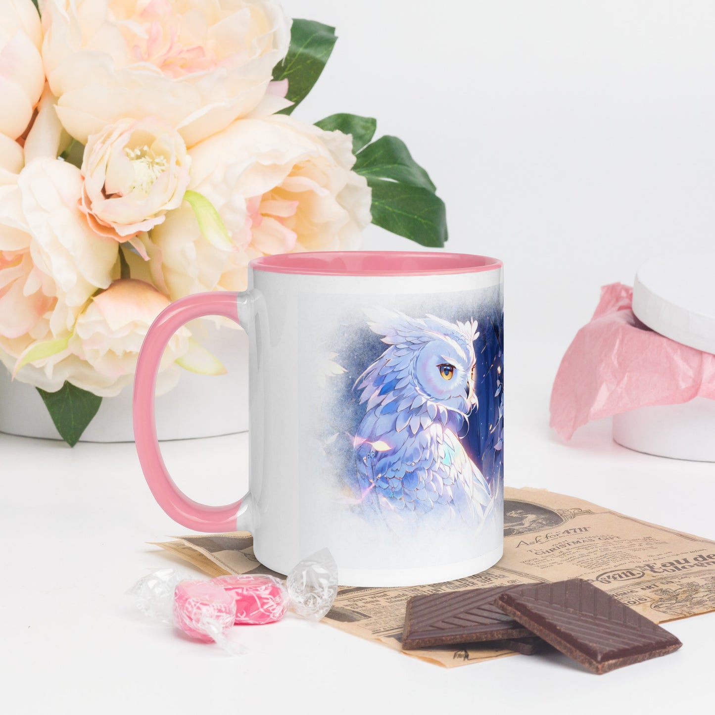 Diamond Painting Tasse 3 Eule