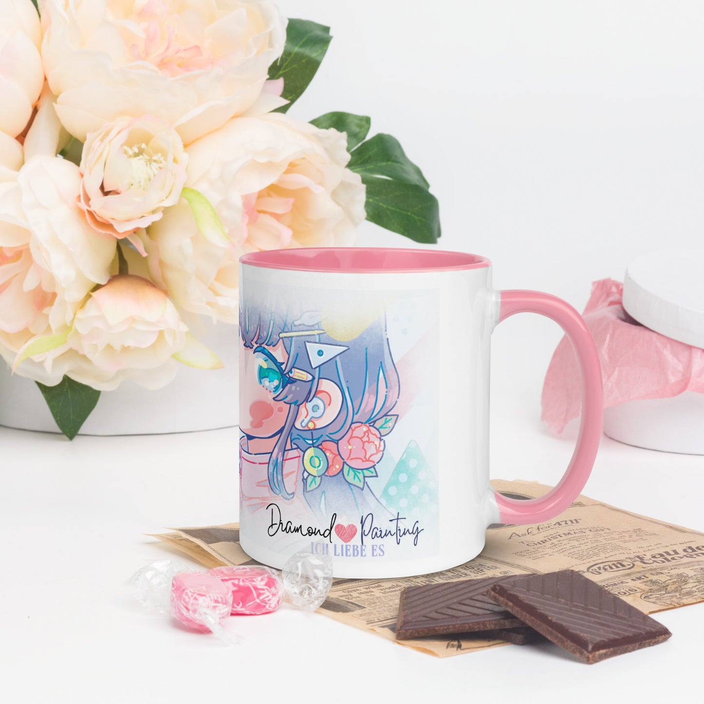 Diamond Painting Tasse 1