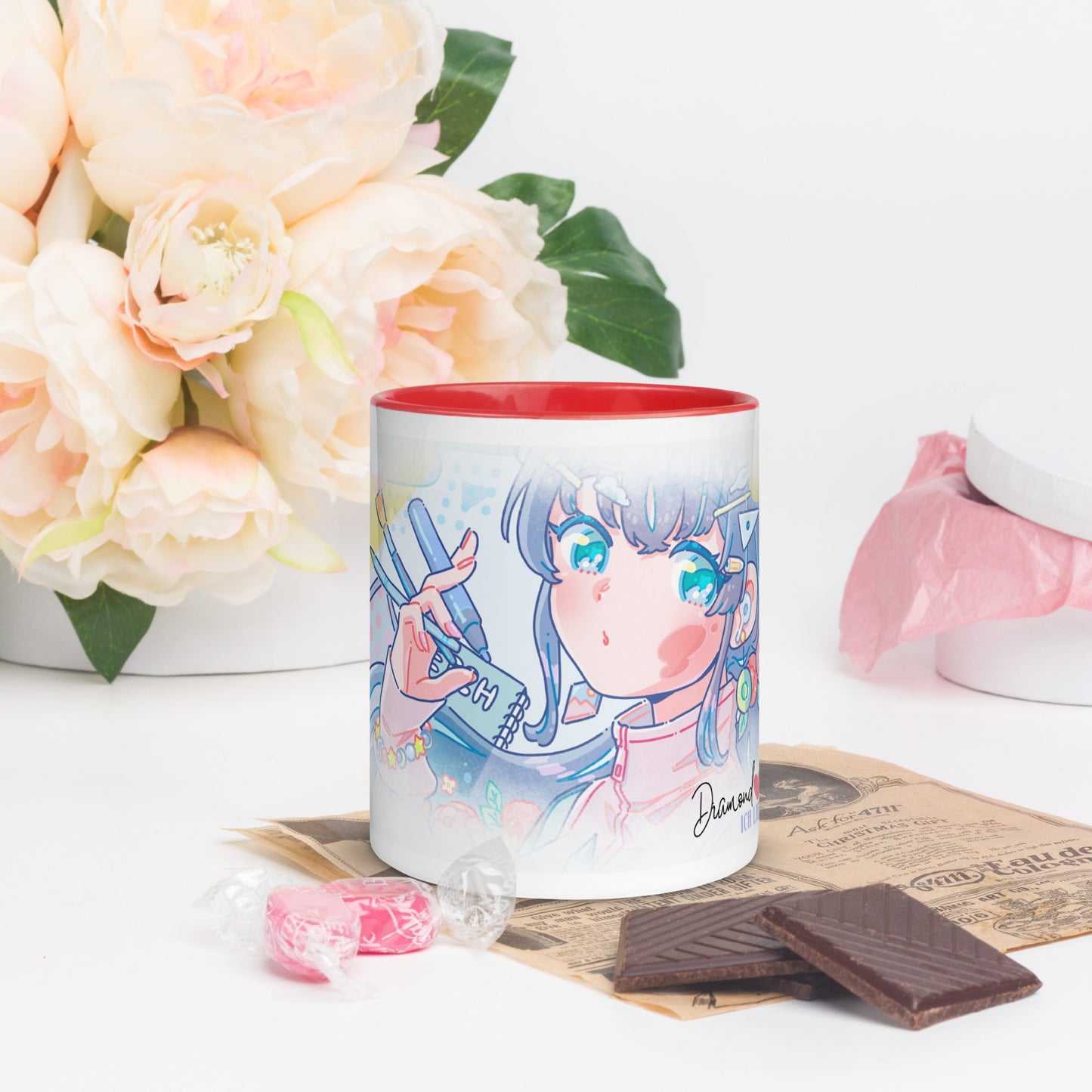 Diamond Painting Tasse 1
