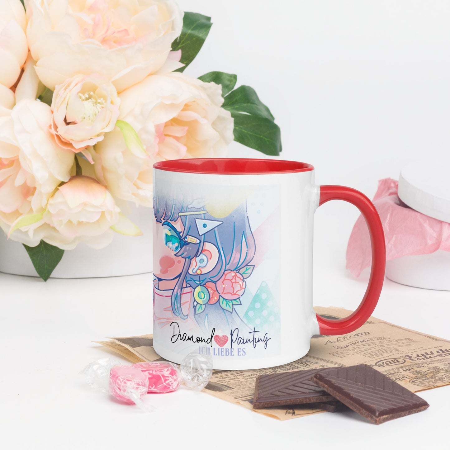 Diamond Painting Tasse 1