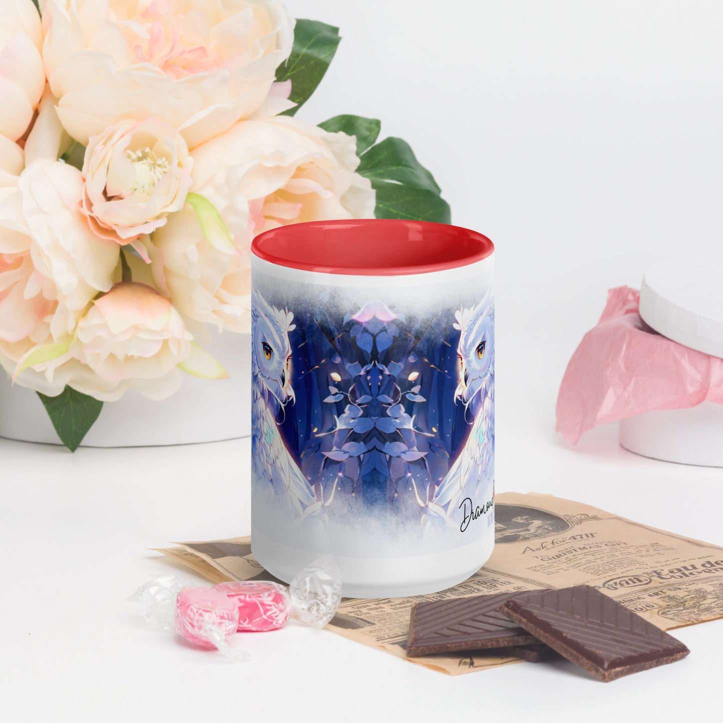 Diamond Painting Tasse 3 Eule