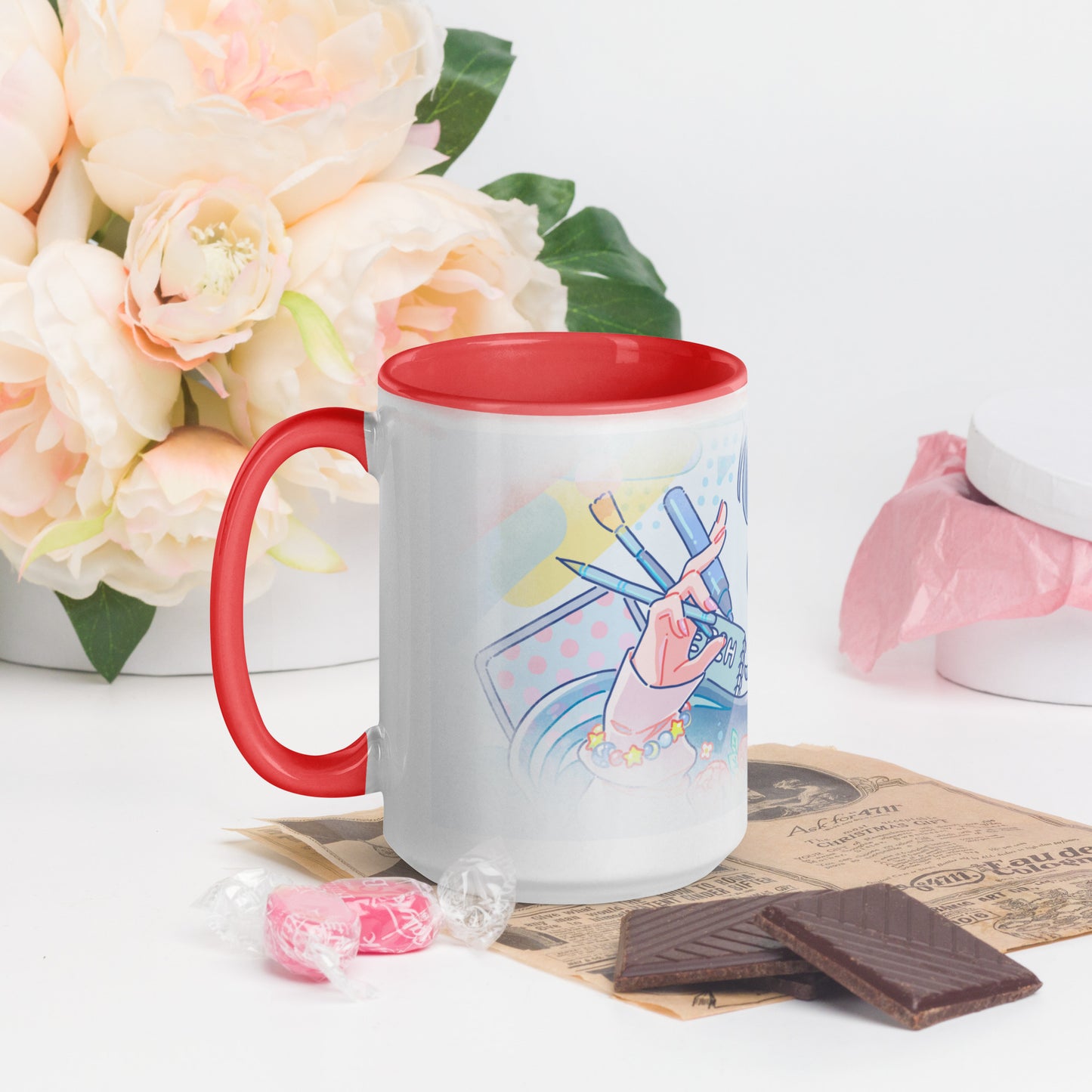 Diamond Painting Tasse 1