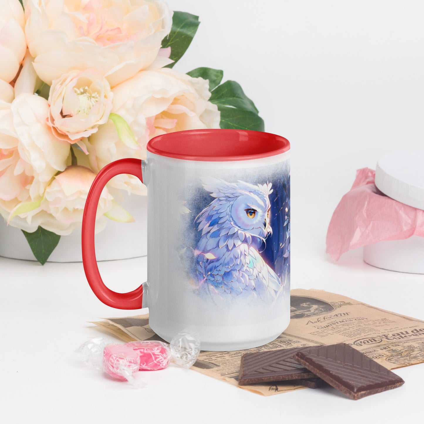 Diamond Painting Tasse 3 Eule