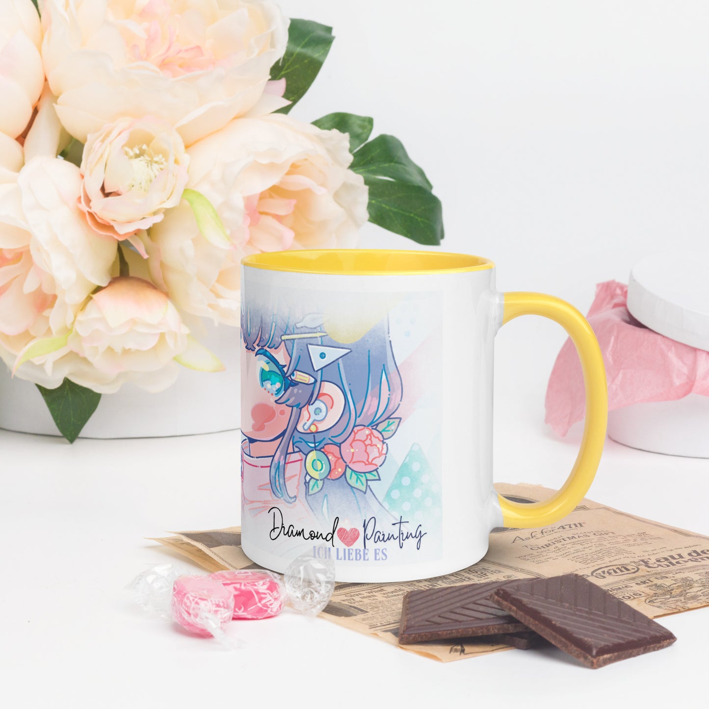 Diamond Painting Tasse 1
