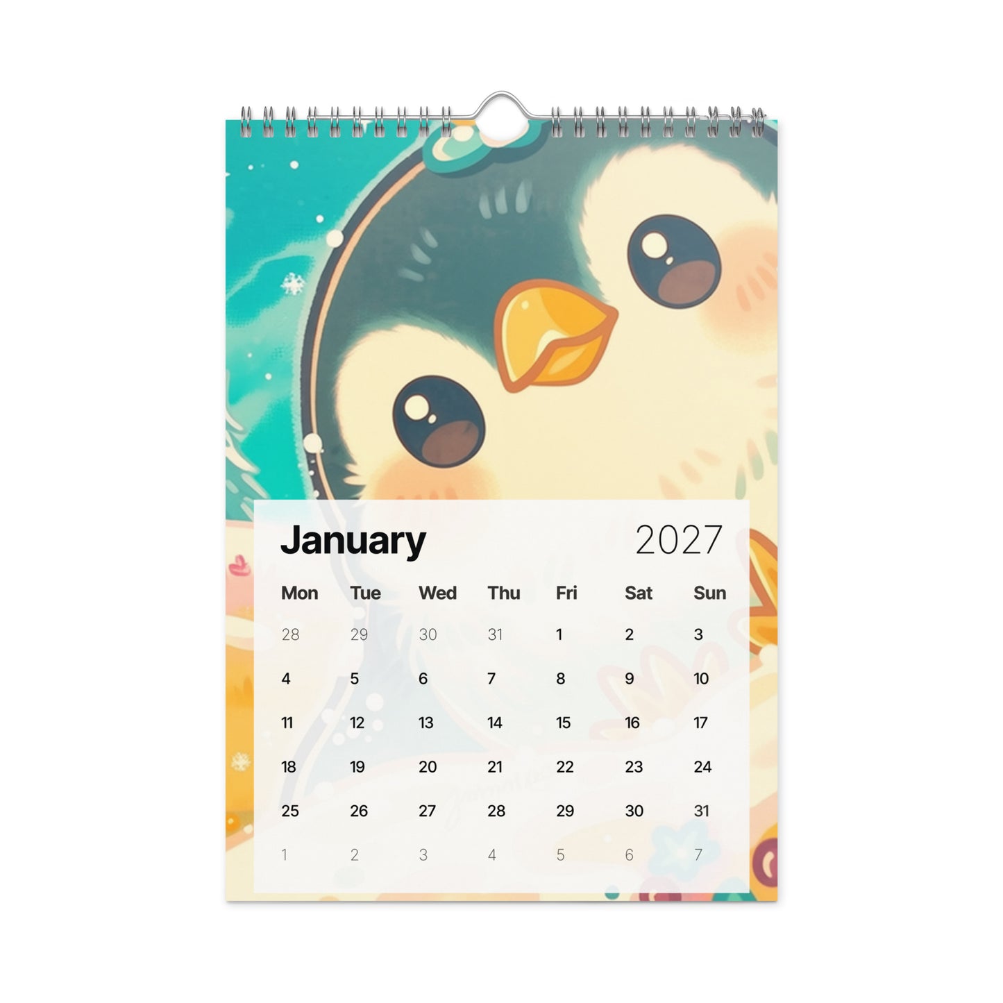 Wand Kalender (2027)