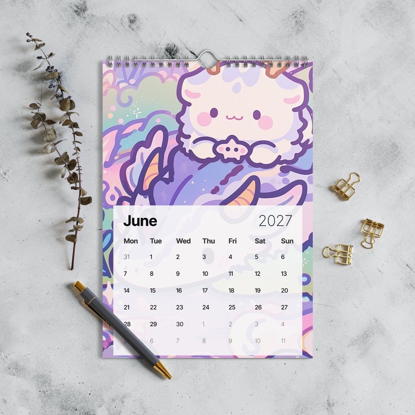 Wand Kalender (2027)