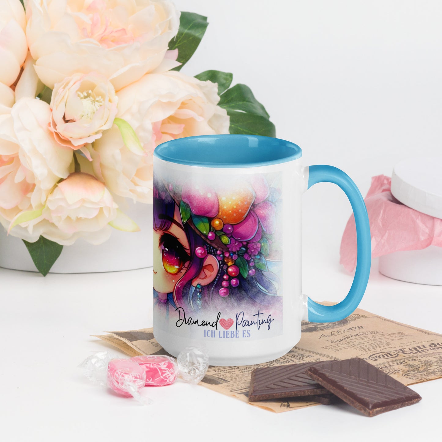 Diamond Painting Tasse 2