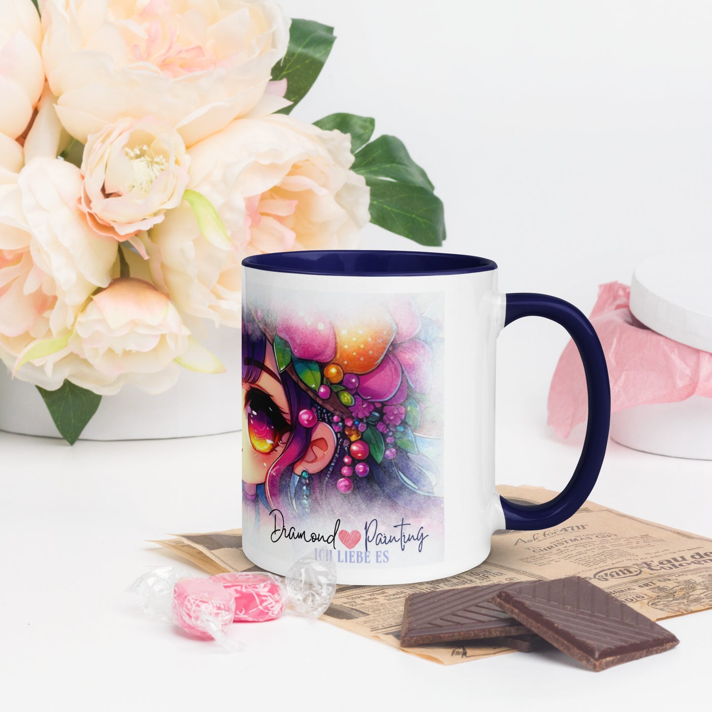 Diamond Painting Tasse 2