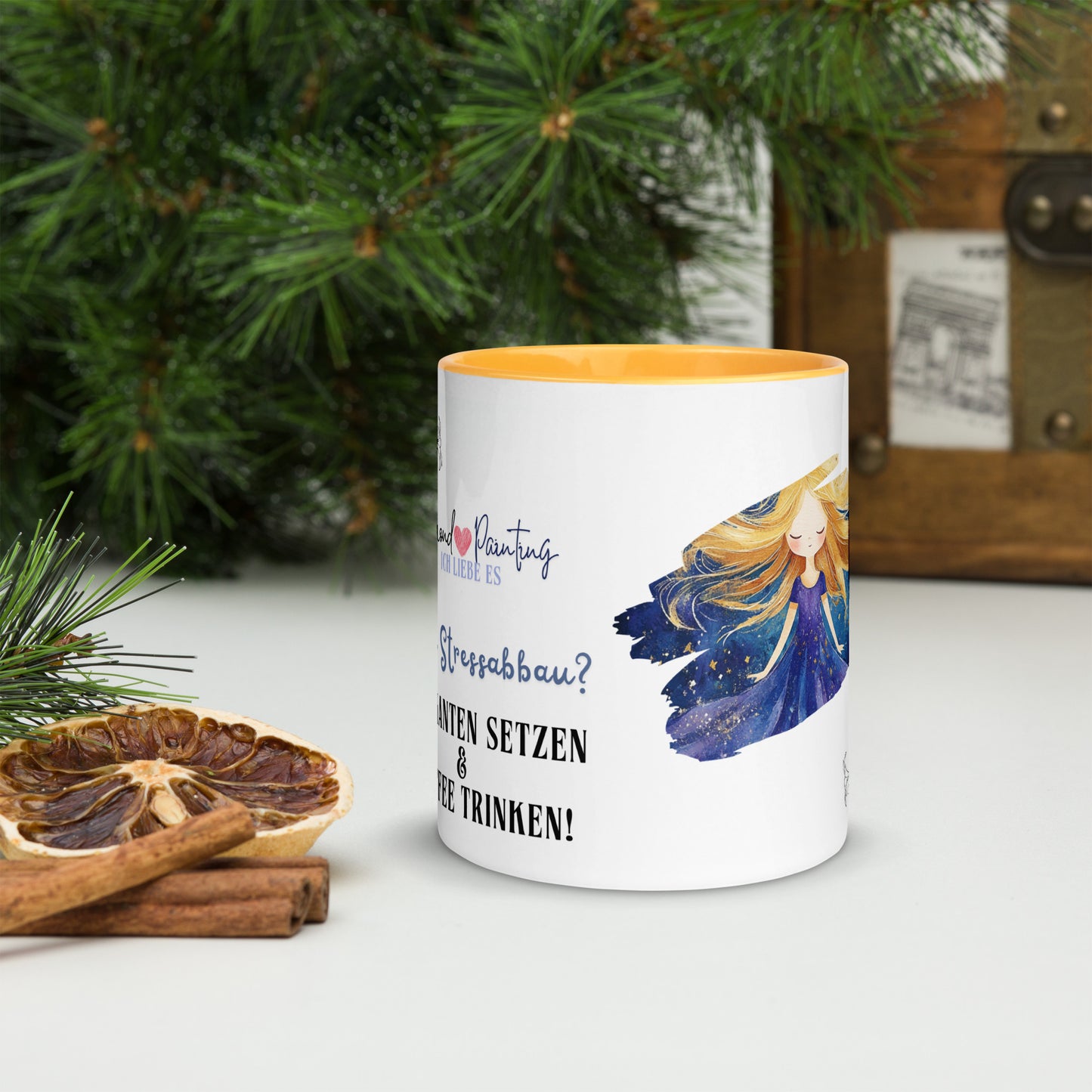 Tasse mit farbiger Innenseite